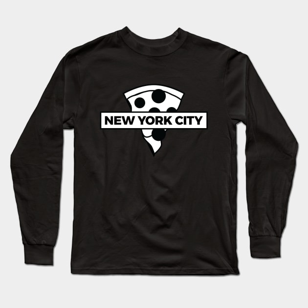 New York City Pizza Long Sleeve T-Shirt by Kings83